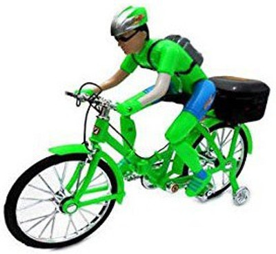 

Firstep Ben10 Battery Operated Foldable Bicycle With Music & Lights(Green)