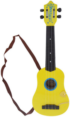 

Powerpak Music Guitar for kids (age 3+) -100% Safe Non Toxic Plastic -6804A9 (Yellow)(Yellow)