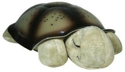 Turban Toys Turtle Night Light Star Constellation LED Child Sleeping Projector with Music & Lights(Brown)