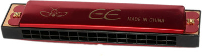 

Homeshopeez Mini Mouthorgan Harmonica 16 Holes Key of C - RD(Multicolor)
