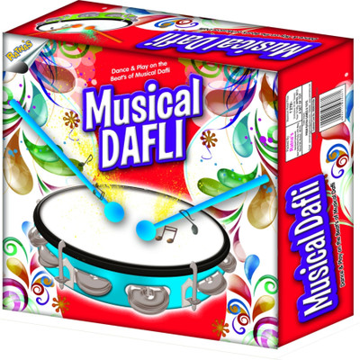 

Ratnas Musical Dafli(Multicolor)