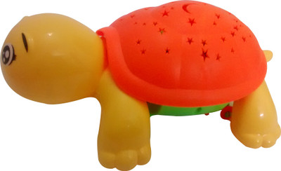 

Little Knick Knacks Musical Starry Sky Projection Turtle(Orange, Yellow, Green)
