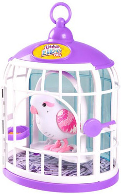 

Winning Moves Little Live Pets Bird With Cage(Multicolor)
