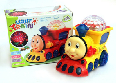 

Suvesa Iight and sound kids small little train Engine (Colours May Vary Depending On Availability)(Multicolor)