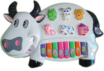

SONI Toys Musical Cow piano keyboard(Multicolor)