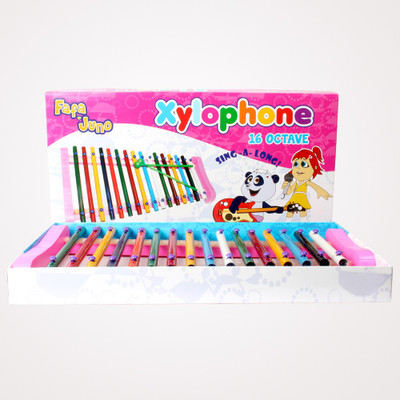 

Fafa Juno Xylophone Big 16 Octave(Multicolor)