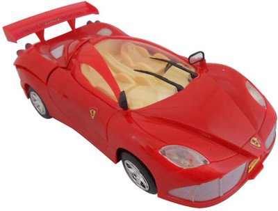 

Variety Gift Centre Car With Flashing Light , Sound & Opens Back Doors(Red)