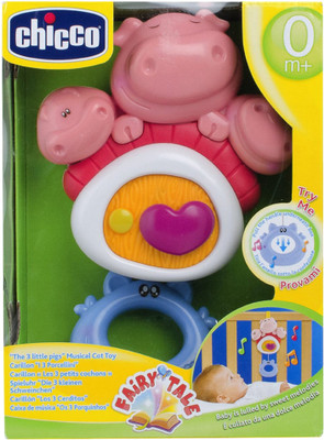 

Chicco 3 Little Pigs Cot Toy(Multicolor)