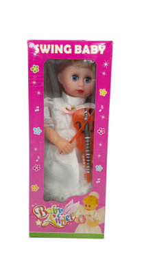 

MK Enterprises Angel Princess with Violin(Multicolor)