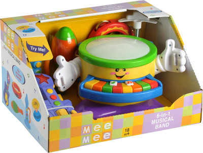 

MeeMee 6-in-1 Musical Band(Multicolor)
