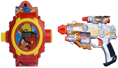 

Aquaras LASER SOUND GUN & KIDS WATCH(Multicolor)