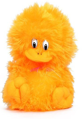 Bornify Soft Quack Musical Duck 20-25 cm(Yellow, Red)