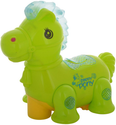 

Smiles Creation Musical Lovely Pony With Electric Flash Lights(Multicolor)