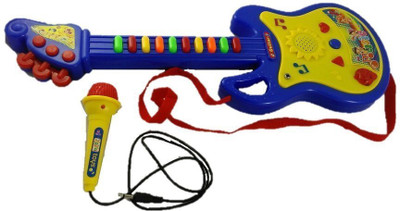 

Sahibuy Musical Guitar Led Light With Microphone(Multicolor)