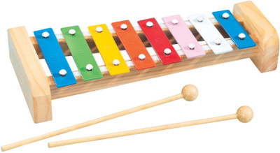 

Simba My Music World 8 Metal Key Slabs Wooden Xylophone.(Multicolor)