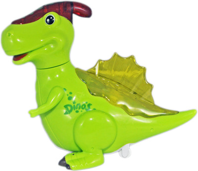 

Babysid Collections Multi Action Dinosaur with Flashing Lights and Music(Multicolor)