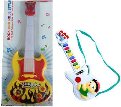 

New Pinch Multicolor Big & Small Guitar(Multicolor)