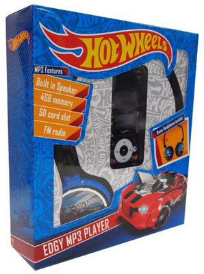 

Hot Wheels Edgy Mp3 Player(Black)