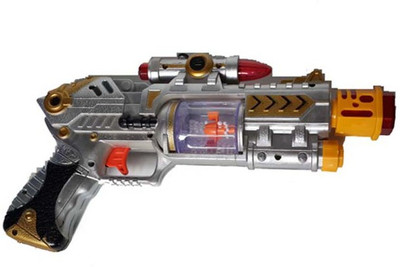 New Pinch Laser Sound Gun with light & music(Multicolor) available at flipkart for Rs.325