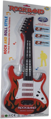 

Ktkashish Toys Kashish Rockstar Muscial Gittar 20 inch(Red)