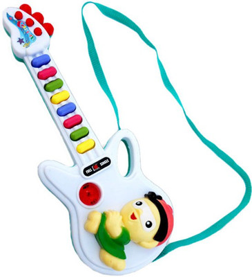 

New Pinch Musical Guitar with Button(Multicolor)
