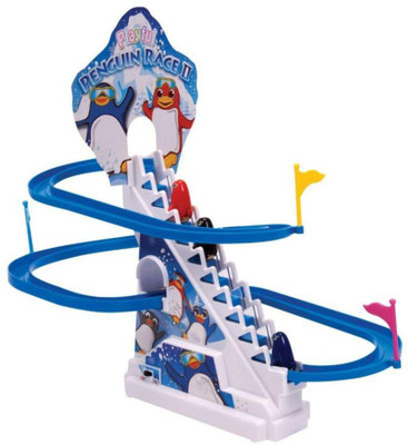 AM Enterprises Multicolor Jolly Penguin Race Track Set(Multicolor)