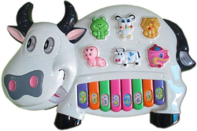 

Foocat Musical Cow Piano For Kids(Multicolor)