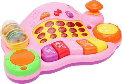 

Babeezworld Musical Keyboard Piano(Pink)