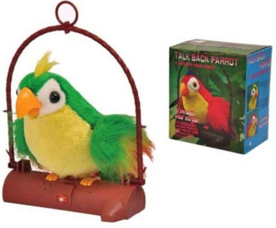 

PTC Talk Back Parrot Battery Operated Toy For Kids(Multicolor)