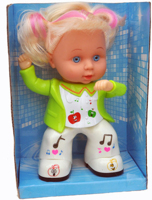 

NoVowels 2288 Electronic Doll Girl Little Apple For 3Years Plus(Multicolor)