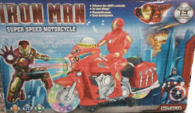 

MK Enterprises Iron Man Motorcycle(Red)