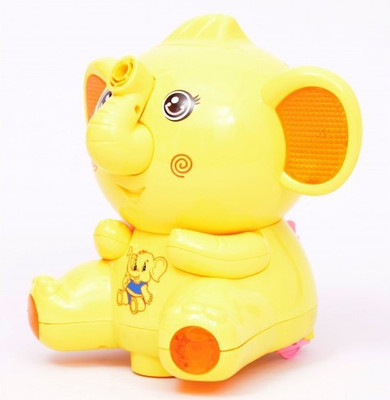 

MERATOY.COM BATTERY OPERATED BUBBLE BABY ELEPHANT(Yellow)