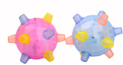 

New Pinch Dancing Ball- Flashing & Jumping (pack of 2 )(Multicolor)