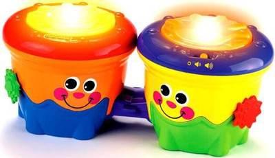 

Fisher-Price Crawl Along Drum Roll(Multicolor)