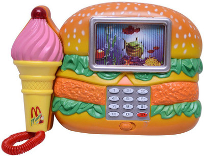 

New Pinch Burger Shape Musical Phone for kids(Multicolor)