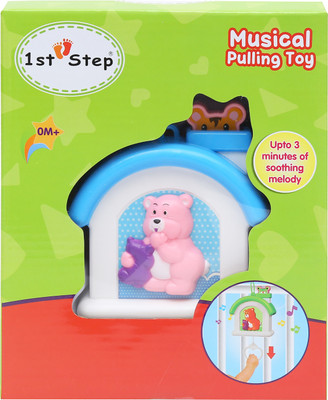 

1st Step Musical Pulling Toy(Multicolor)