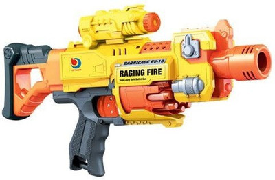 

Smiles Creation RAGING FIRE SEMI-AUTO SOFT BULLET GUN(Multicolor)