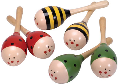 

Schylling Maracas Colors May Vary(Multicolor)