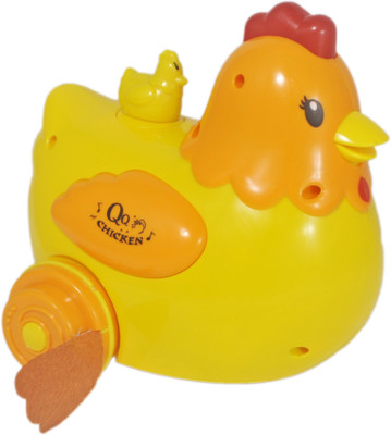 

Babysid Collections Egg Laying Chicken with Light & Music(Multicolor)