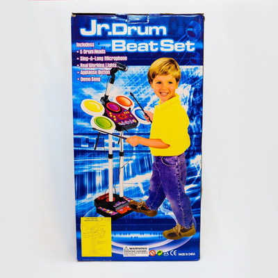 

Kiddozone Jr Drum Beat Set(Multicolor)