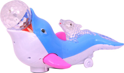 

MERATOY.COM Dolphin With 3d Light(Blue)