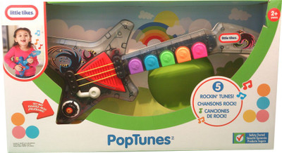 Little Tikes PopTunes-Lil Rocker Guitar(Multicolor)