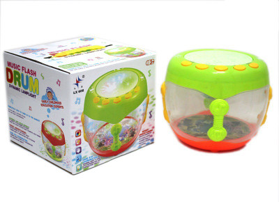 

Smiles Creation Musical Flash Drum with Dynamic Lamplight & sounds(Multicolor)