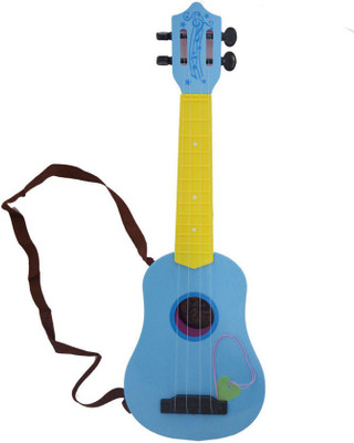 

Powerpak Music Guitar for kids (age 3+) -100% Safe Non Toxic Plastic -6804A9 (Blue)(Blue)