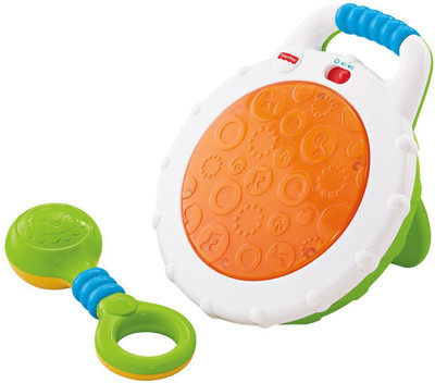 

Fisher-Price Jammin Beat Drum Set-BLW43(Multicolor)