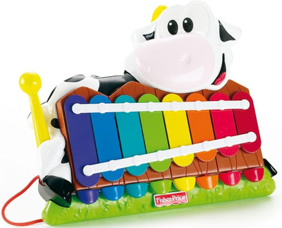 Fisher-Price Moo-Sical Piano-to-Xylo(Multicolor)