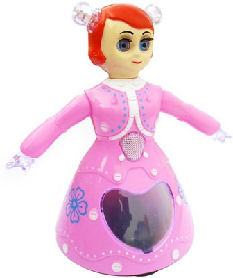MK Enterprises Musical Doll(Pink)