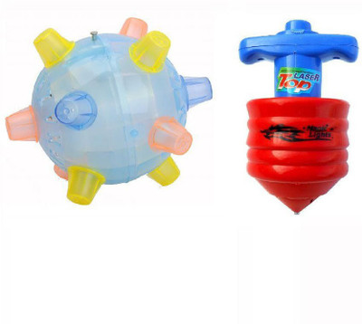 

Shop & Shoppee Combo Of Multicolour Bounce Ball And Lazer Top(Multicolor)