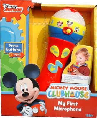 

Disney Junior Mickey Mouse Clubhouse My First Microphone(Multicolor)