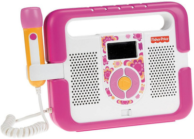 

Fisher-Price Kid-Tough Music Player with Microphone(Pink)